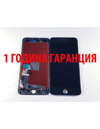 1 ГОДИНА ГАРАНЦИЯ на Дисплей за Iphone 8 Plus - Черен - Клас ААА+